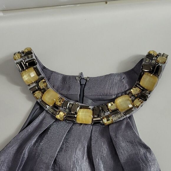 Alexia Admor Jeweled Neckline Dress - Picture 12 of 12